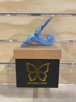 Load image into Gallery viewer, Glass Butterfly - Mixed Blue
