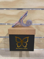 Load image into Gallery viewer, Glass Butterfly - Pink &amp; Blue

