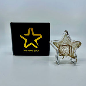 Glass Wishing Star - Gold