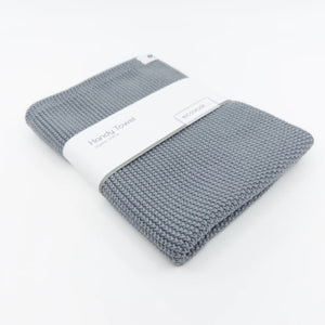 Ecovask Organic Cotton Hand Towel - Steel