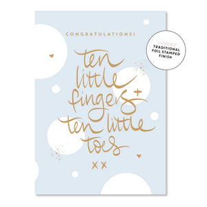 Just Smitten - 10 Little Fingers & Toes Blue