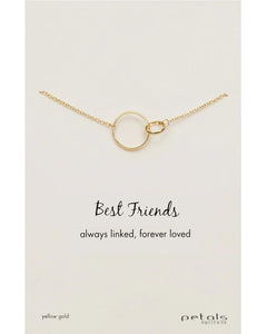 Petals Australia Gold Best Friends Necklace