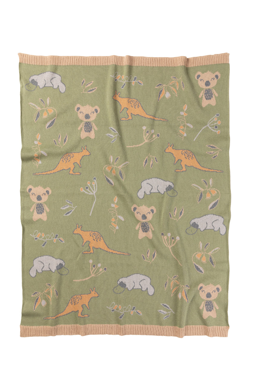 Indus Design Blanket - Bush Babies