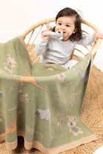 Load image into Gallery viewer, Indus Design Blanket - Bush Babies
