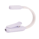 Load image into Gallery viewer, Flexi Clip On Rechargeable Book Light - White
