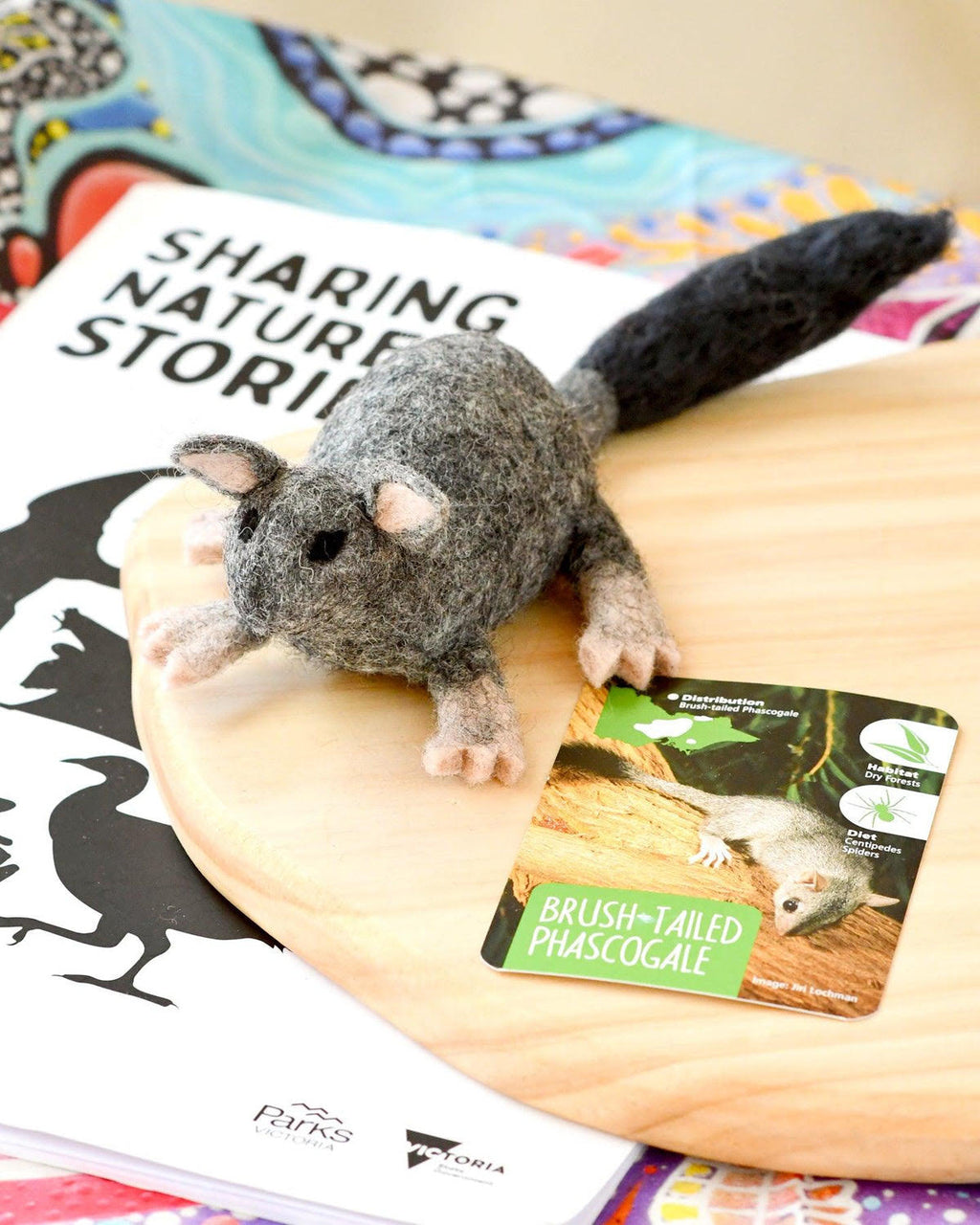 Tara Treasures Felt Toy - Brush-Tailed Phascogale