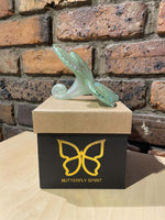 Load image into Gallery viewer, Glass Butterfly - Green
