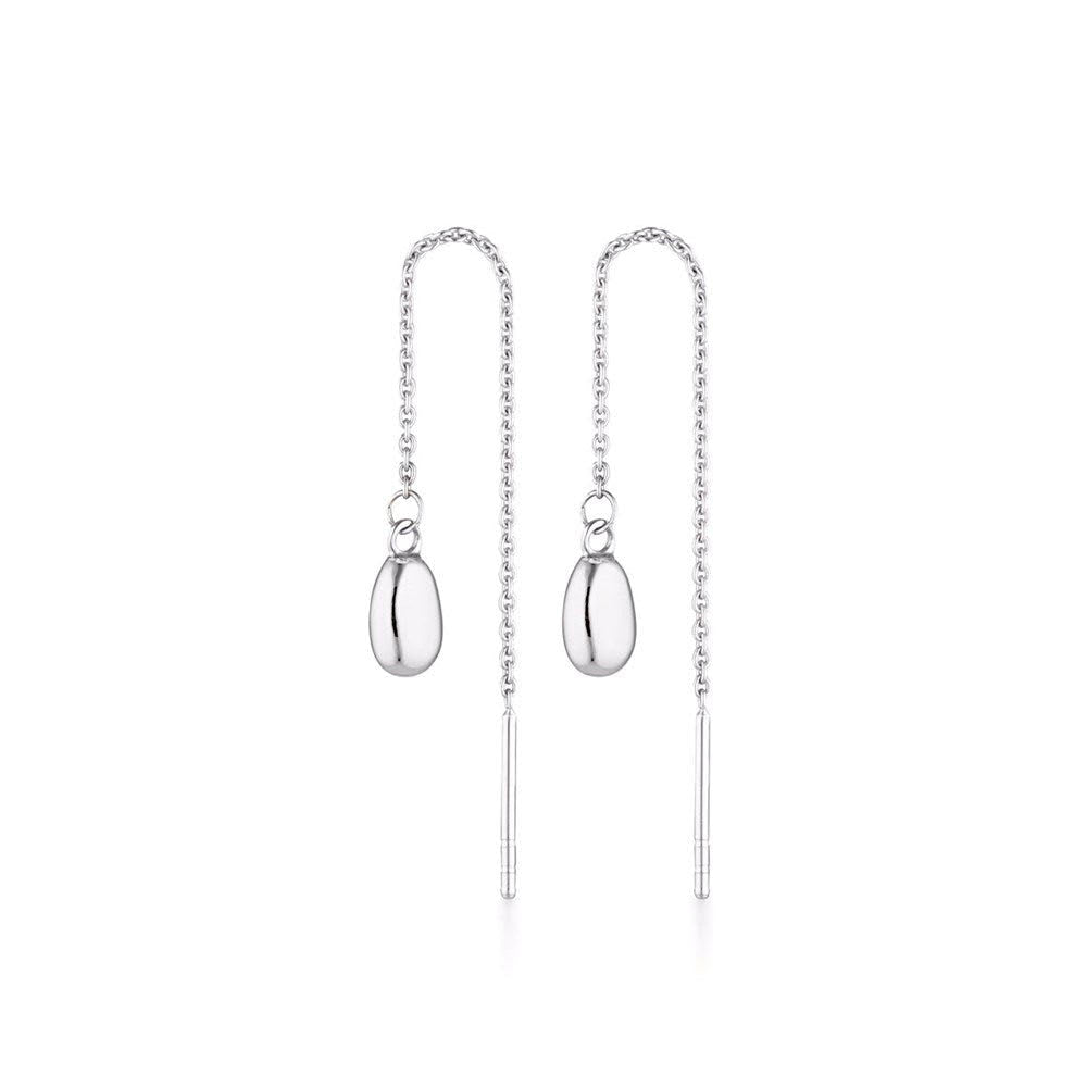 Linda Tahija Brook Thread Earring - Sterling Silver