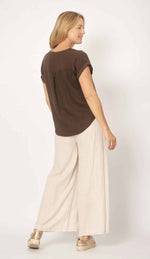 Load image into Gallery viewer, La Strada Collection V-Neck Top - Moro [SZ:S]
