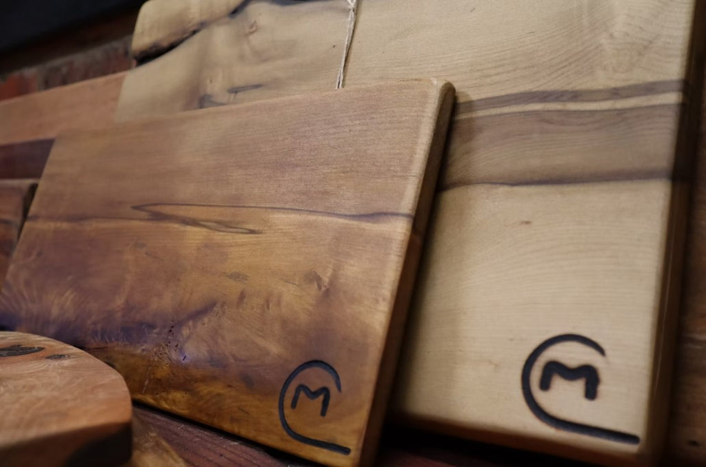 Molly's Creations Tasmanian Timber Board - Blackwood & Black Heart Sassafrass