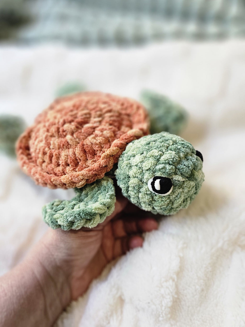 Knots By Fi Little Snuggler - Turtle