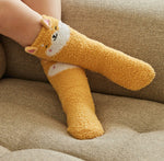 Load image into Gallery viewer, Jiggle &amp; Giggle Grippy Animal Socks 3yrs+ - Puppy
