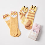 Load image into Gallery viewer, Jiggle &amp; Giggle Grippy Animal Socks 3yrs+ - Puppy
