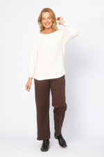 Load image into Gallery viewer, La Strada Collection Knitted Jumper - Ivory [SZ:S/M]
