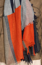 Load image into Gallery viewer, Yoko Fashion Scarf EV01 - Elva 100% Australian Merino Wool

