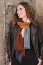 Load image into Gallery viewer, Yoko Fashion Scarf AY01- Ayaka 100% Australian Merino Wool
