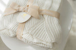 Load image into Gallery viewer, Confetti Kidz Keepsake Knit Blanket - Milk
