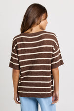 Load image into Gallery viewer, Betty Basics Aries V - Neck Sweater [CLR:CHOCOLATE BROWN SZ:8]
