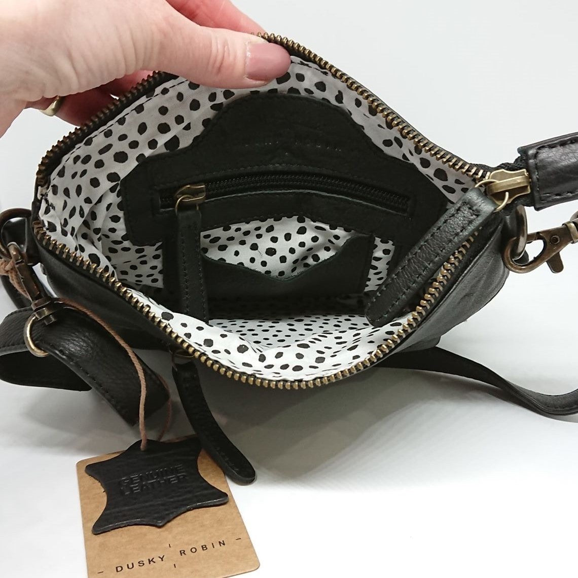 Dusky Robin Bella Bag - Black