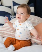 Load image into Gallery viewer, Lummi In Colour Short Sleeve Bodysuit - Sea World [SZ:0000]
