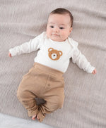 Load image into Gallery viewer, Lummi In Colour Long Sleeve Bodysuit - Chenille Bear [SZ:0]
