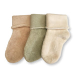 Load image into Gallery viewer, Fibre For Good Organic Socks Plain 3 Pack - Medium (6-18 months)
