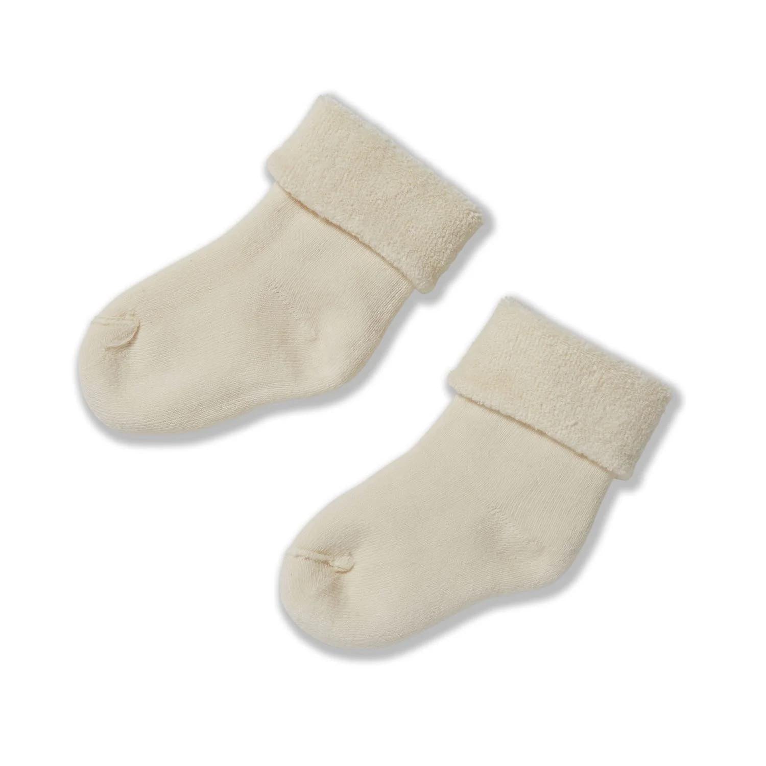 Fibre For Good Organic Socks Plain 3 Pack - Medium (6-18 months)