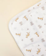 Load image into Gallery viewer, Lummi In Colour Swaddle Wrap - Kangaroo &amp; Koala
