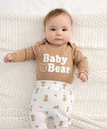 Load image into Gallery viewer, Lummi In Colour Long Sleeve Bodysuit - Chenille Baby Bear [SZ:000]
