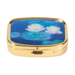 Load image into Gallery viewer, Pill Box - Monet Seerosen Water Lilies
