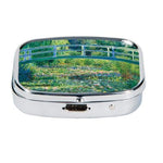 Load image into Gallery viewer, World Collection Pill Box - Claude Monet Japanese Bridge

