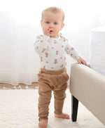 Load image into Gallery viewer, Lummi In Colour Organic Cotton Track Pants - Brown [SZ:000]
