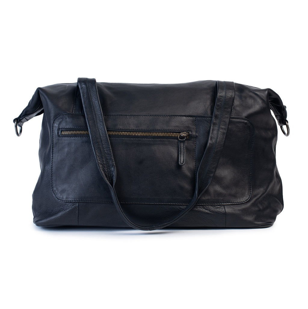 Dusky Robin Hannah Overnight Bag - Black