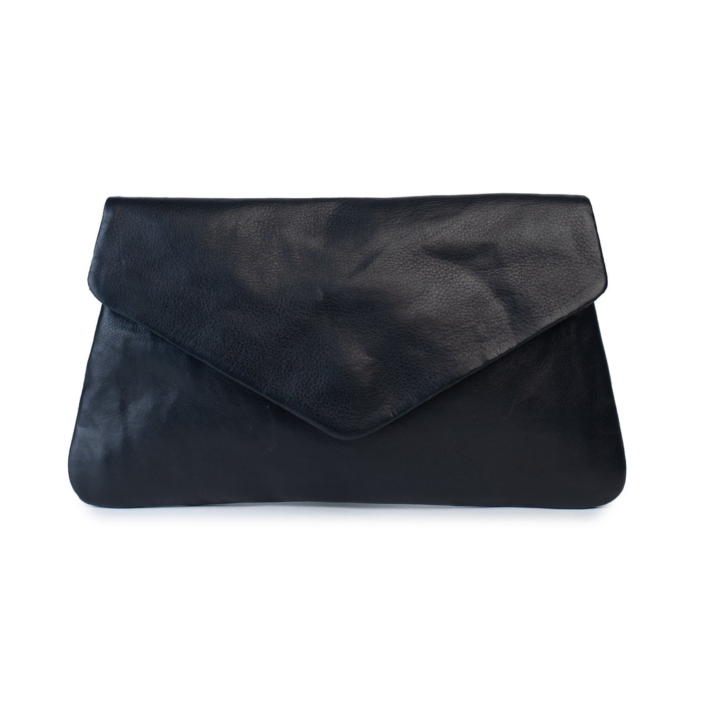 Dusky Robin Riley Clutch/Purse - Black