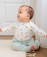 Load image into Gallery viewer, Lummi In Colour Long Sleeve Bodysuit - Kangaroo &amp; Koala [SZ:000]
