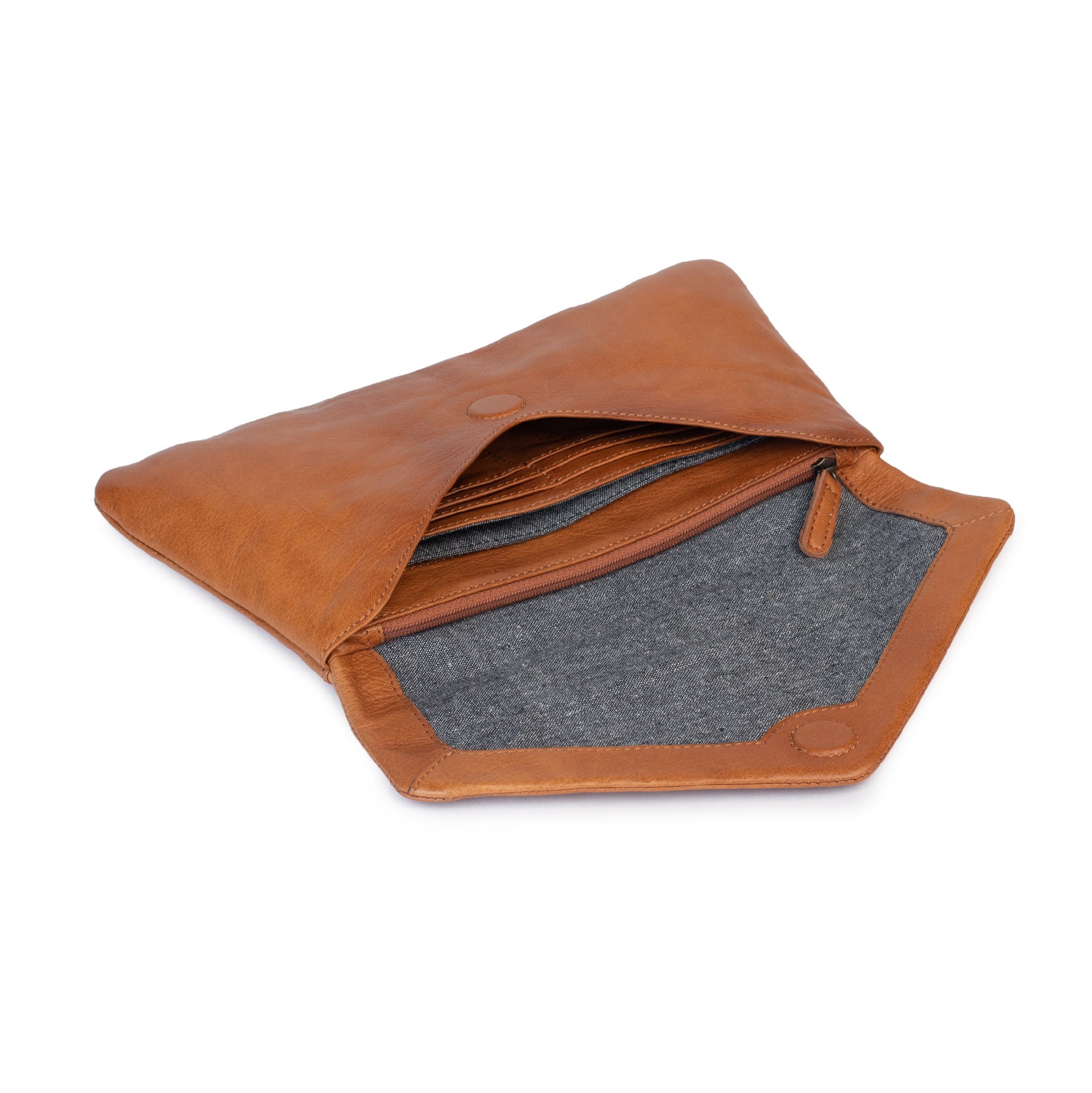 Dusky Robin Riley Clutch/Purse - Charcoal