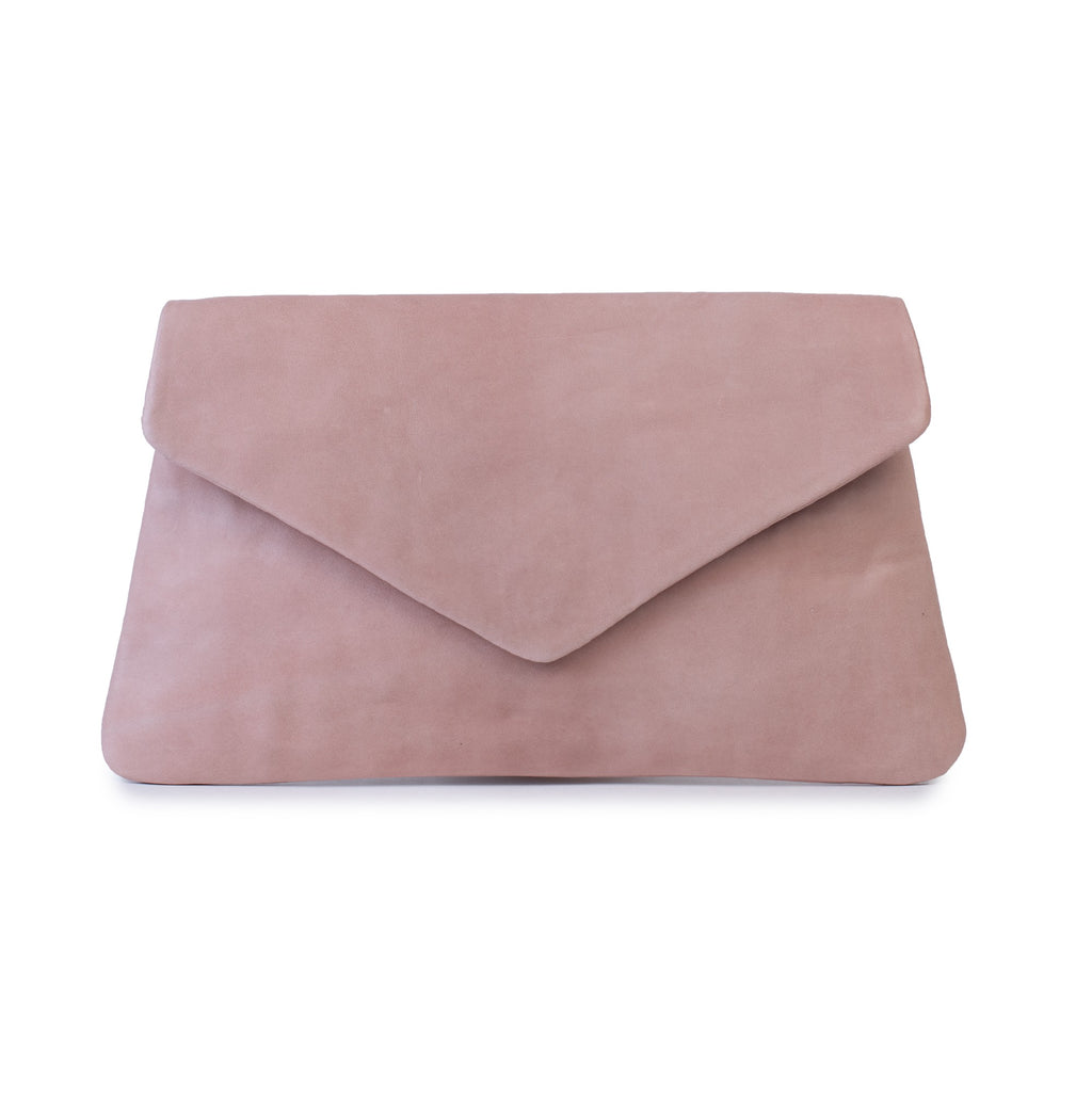 Dusky Robin Riley Clutch/Purse - Dusky Pink