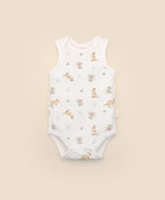 Load image into Gallery viewer, Lummi In Colour Singlet Bodysuit - Kangaroo &amp; Koala [SZ:0000]
