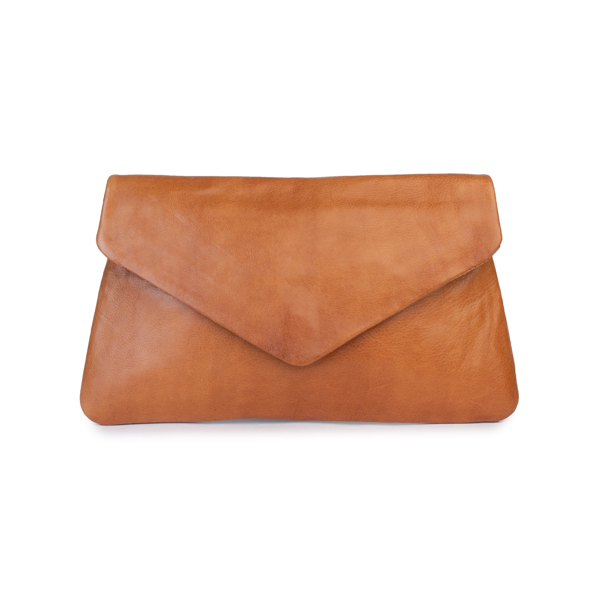 Dusky Robin Riley Clutch/Purse - Tan