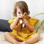 Load image into Gallery viewer, Les Deglingos Comforter/Soother Baby Speculos The Tiger
