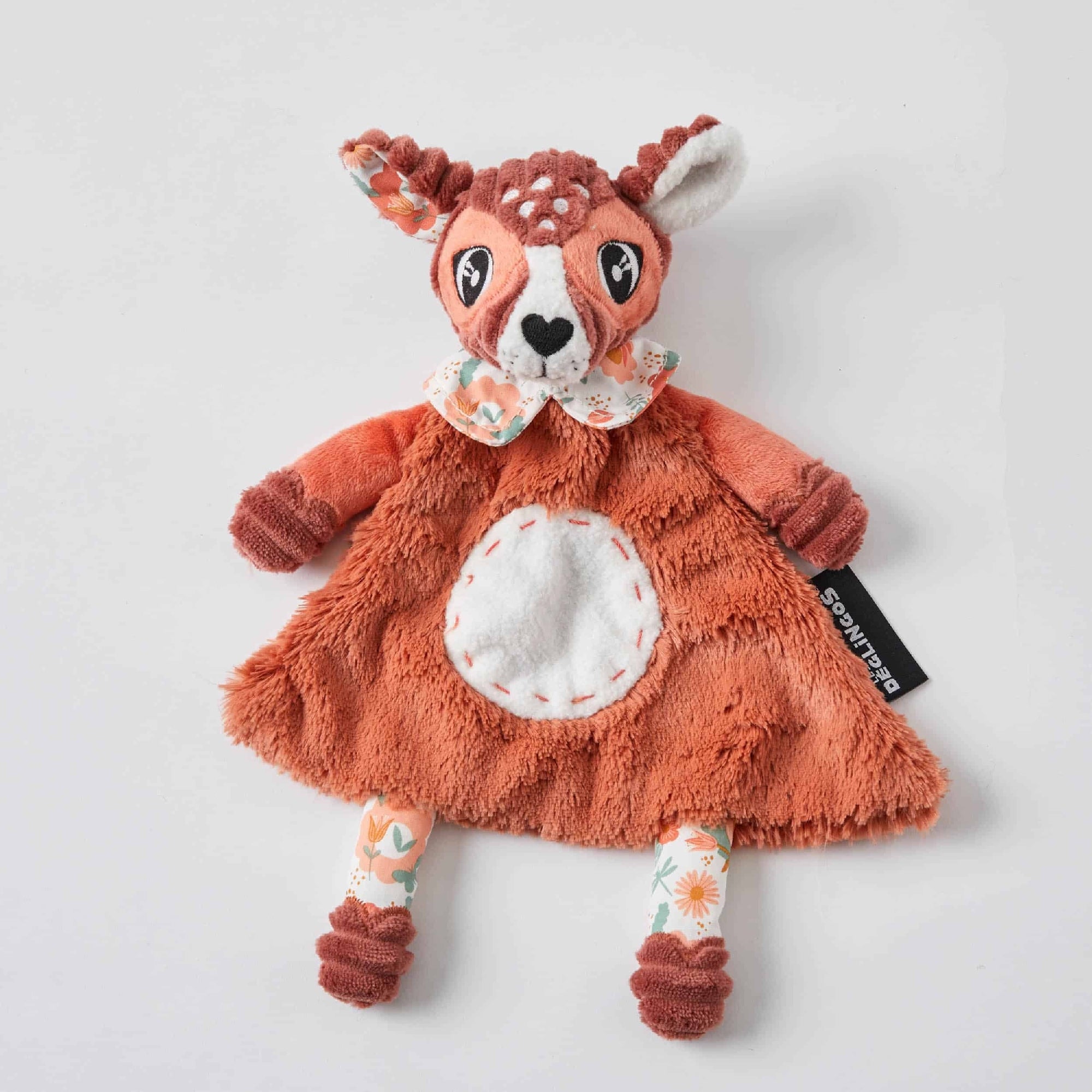 Les Deglingos Comforter/Soother Baby Melimelos The Deer