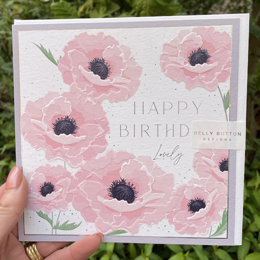 Belly Button Botanique - Happy Birthday Pink Floral