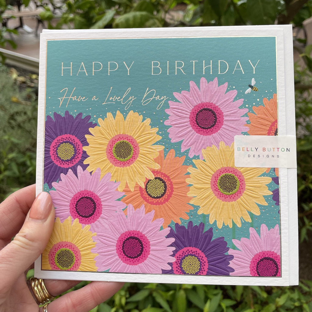 Belly Button Botanique - Happy Birthday Colourful Florals