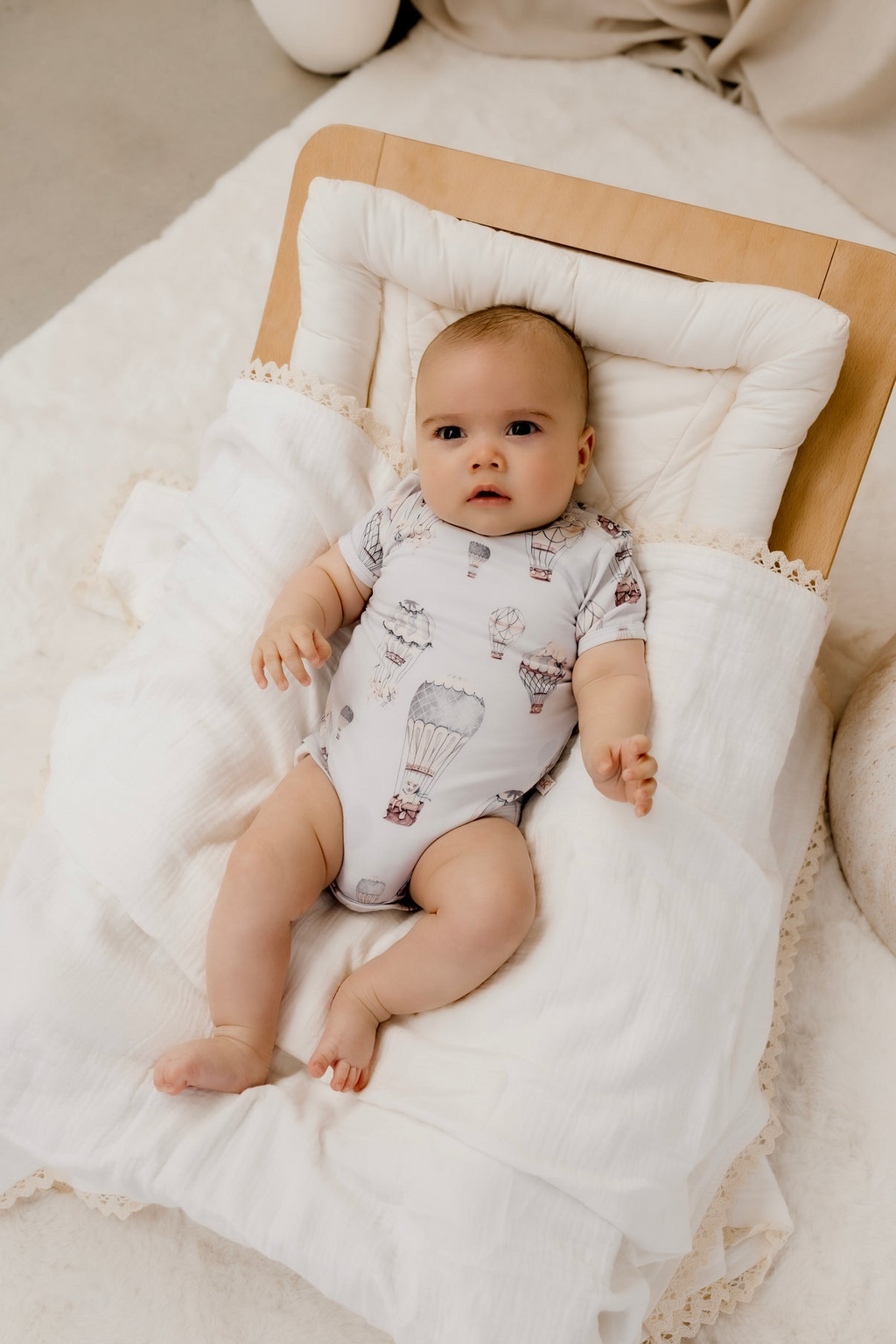 Confetti Kidz Bamboo Bodysuit - Dreamy Sheep [SZ:NB 0000]