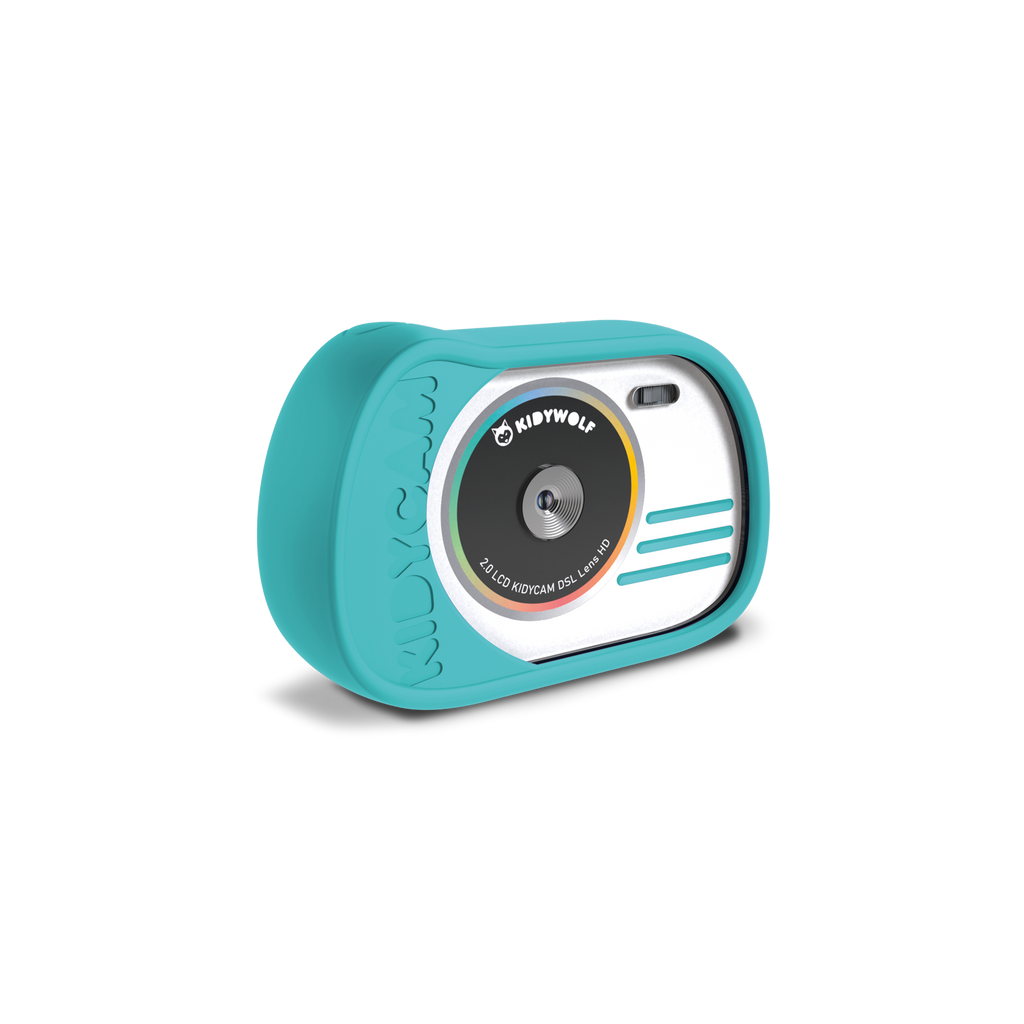 Kidywolf - Kidycam Waterproof Kids Camera - Cyan