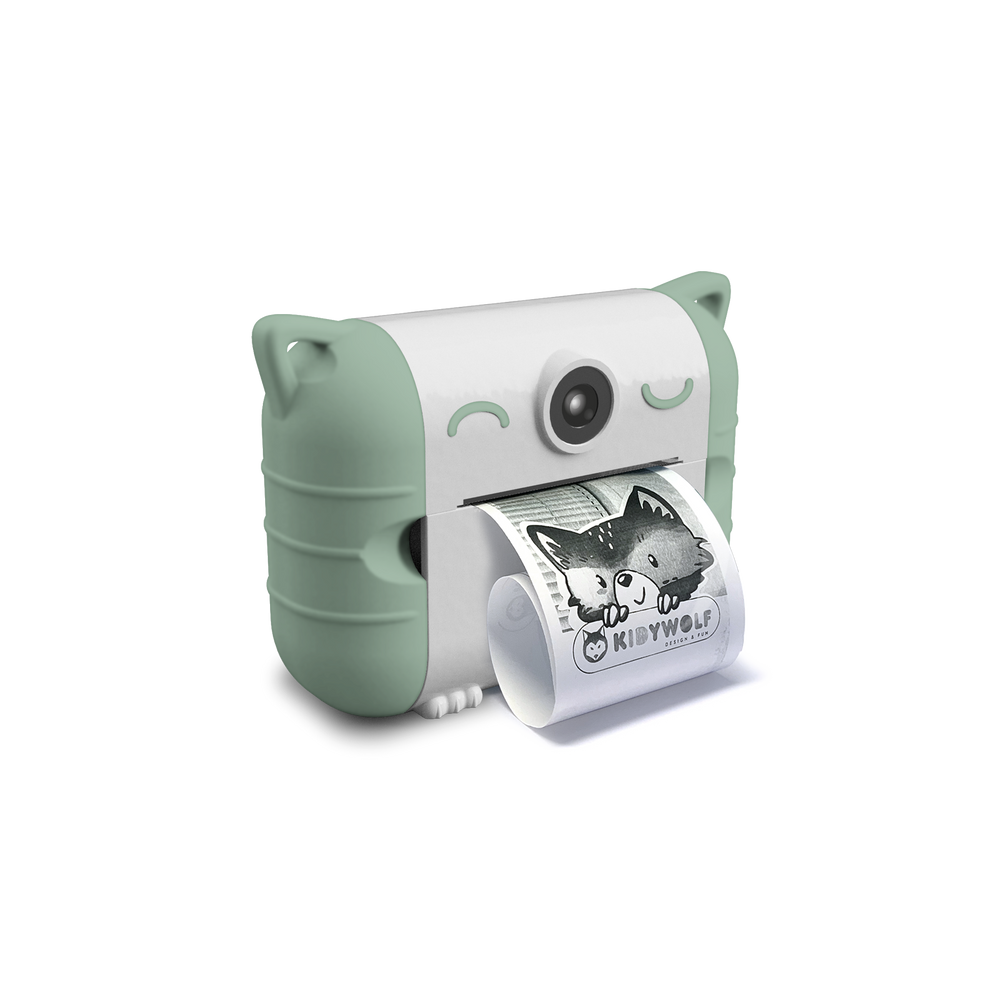 Kidywolf - Kidyprint Thermal Printing Camera - Green