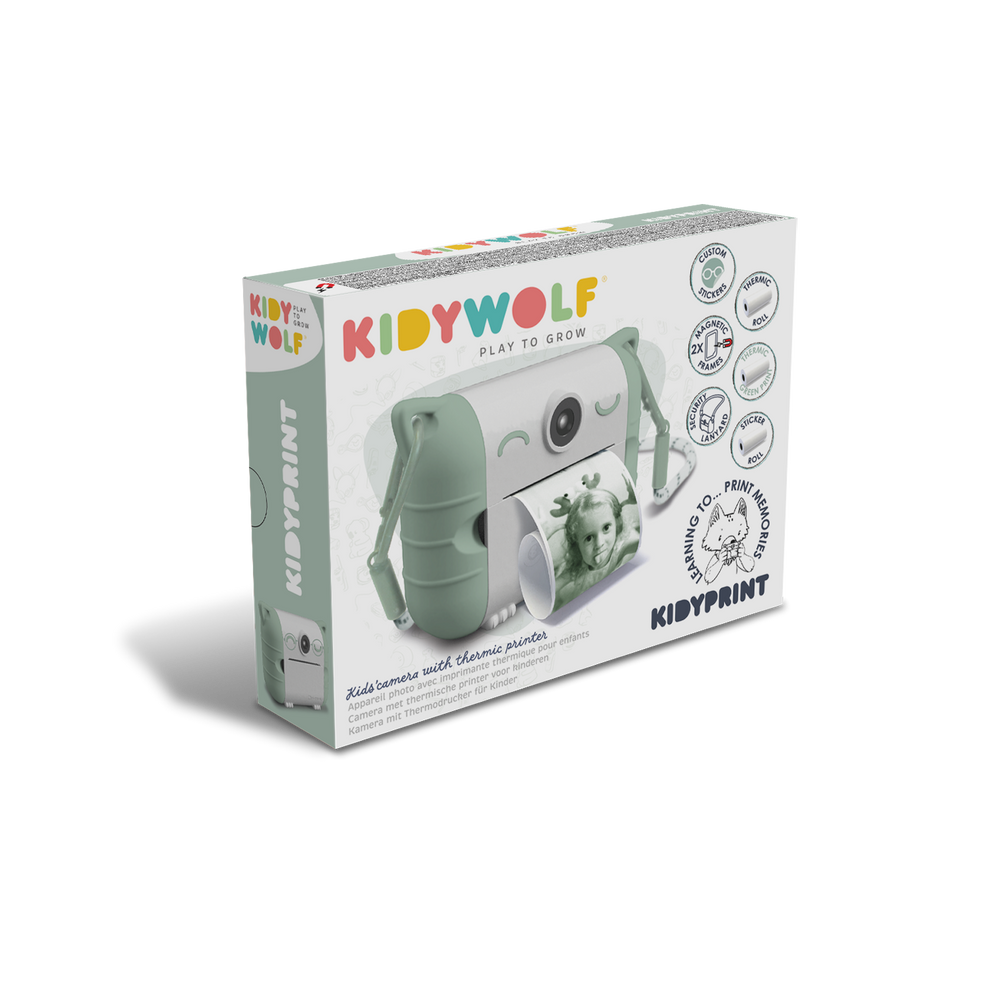 Kidywolf - Kidyprint Thermal Printing Camera - Green
