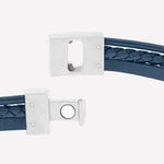 Load image into Gallery viewer, Steel &amp; Barnett - Casual Cole - Jeans Blue - Triple Stack Leather Bracelet [CLR:JEANS BLUE SZ:L (22-23cm)]
