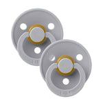 Load image into Gallery viewer, BIBS Dummies Twin Pack Size 3 (18+ months) Round - Cloud/Cloud
