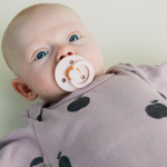 Load image into Gallery viewer, BIBS Dummies Colour 2 Pack Round - Pale Butter/Petal [SZ:1 (0+ months)]
